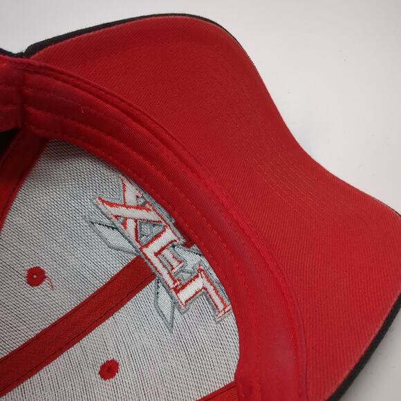 XFL Strapback Hat Black One Size Adjustable Embroidered Drew Pearson - Picture 8 of 10